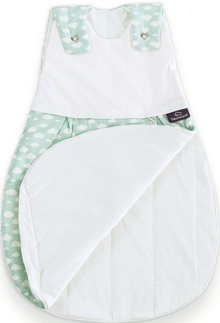 Träumeland Babyschlafsack Außenschlafsack Wolke mint | Grün