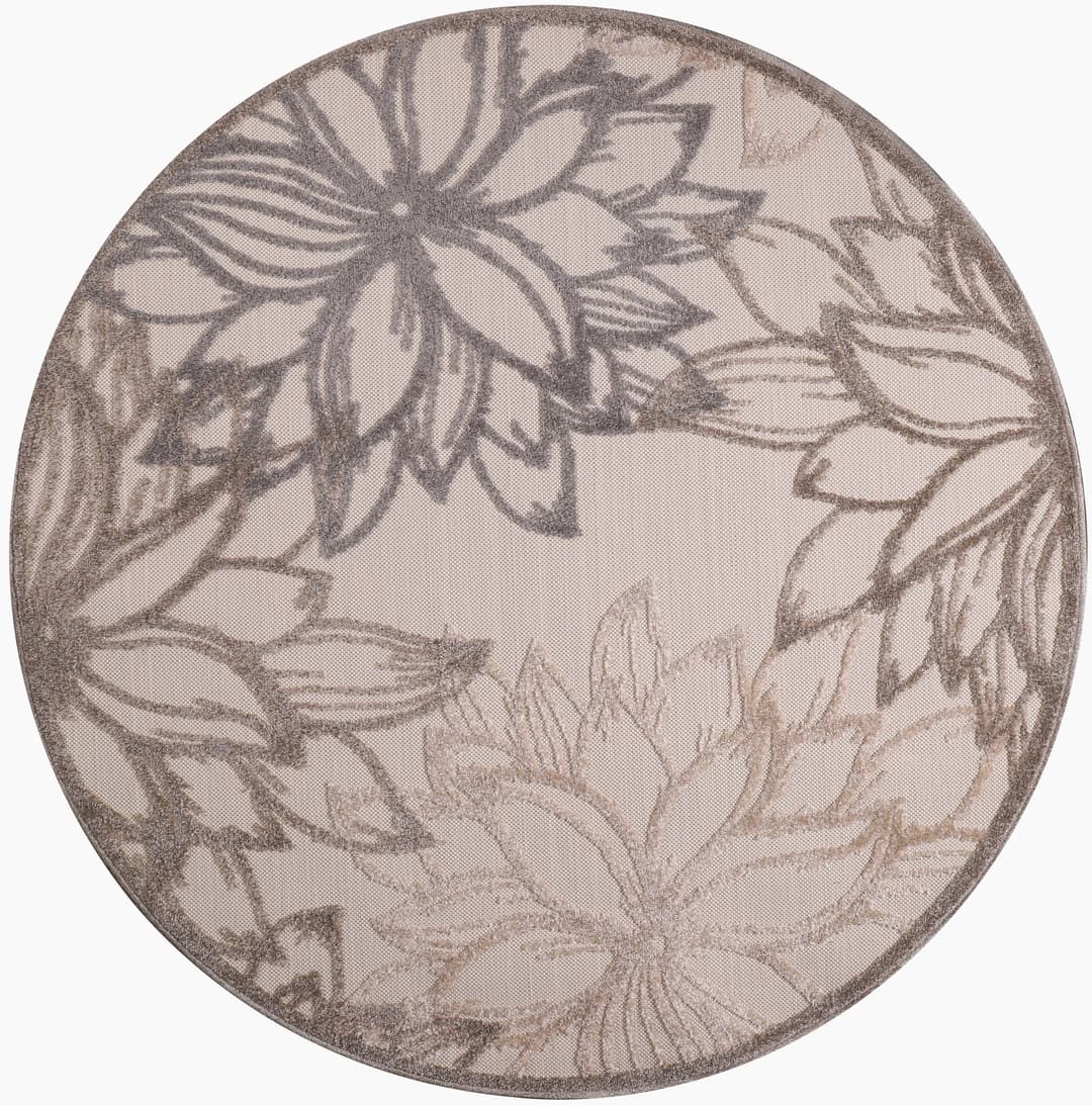 Sanat Teppich Floral 2 Outdoor | Beige