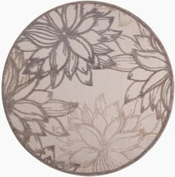 Sanat Teppich Floral 2 Outdoor | Beige