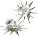 Liedeco Dekoklammer Sonne | Silber