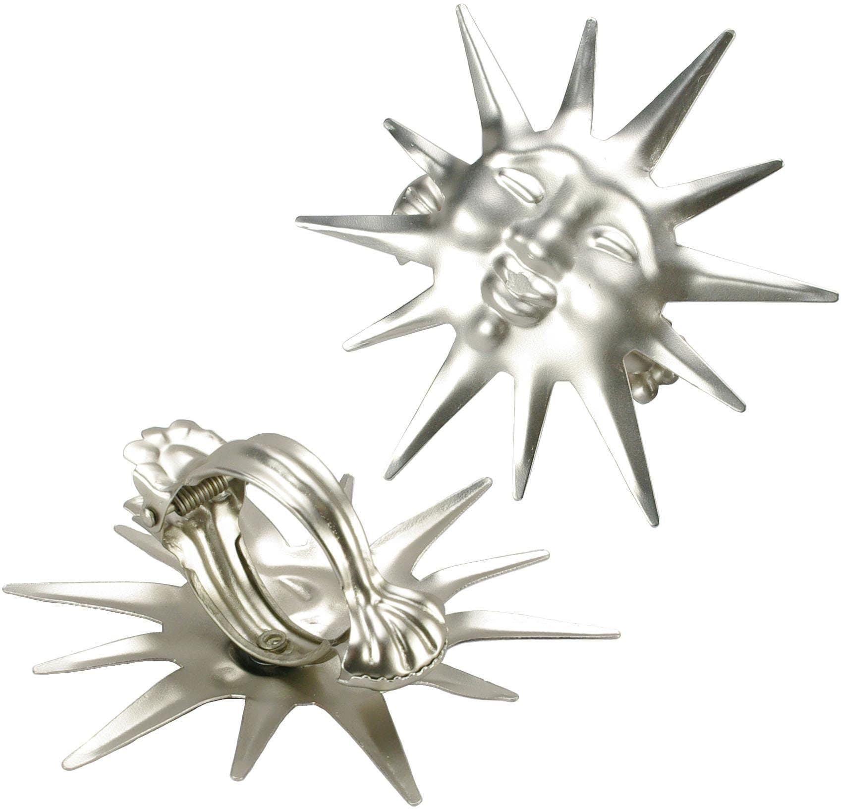 Liedeco Dekoklammer Sonne | Silber