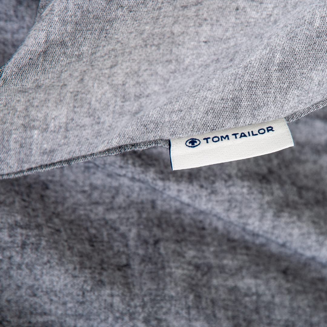 TOM TAILOR HOME Wendebettwäsche Lennart | Grau