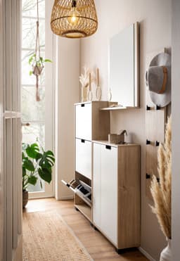 Schildmeyer Stauraumschrank Emmik | Weiß