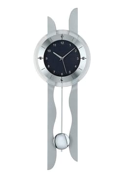 AMS Funk-Pendelwanduhr F5243 | Silber