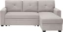 ATLANTIC home collection Ecksofa Gerrit L-Form | Beige 3
