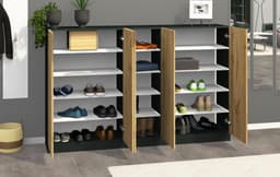borchardt Möbel Schuhschrank Vaasa | Braun