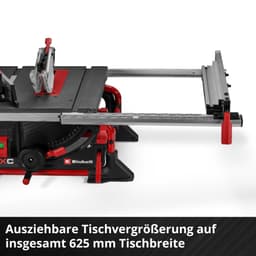 Einhell Akku-Tischkreissäge TE-TS 36/8 T Li-Solo | Rot