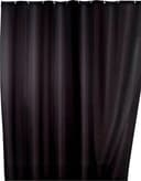WENKO Duschvorhang Uni Black | Schwarz