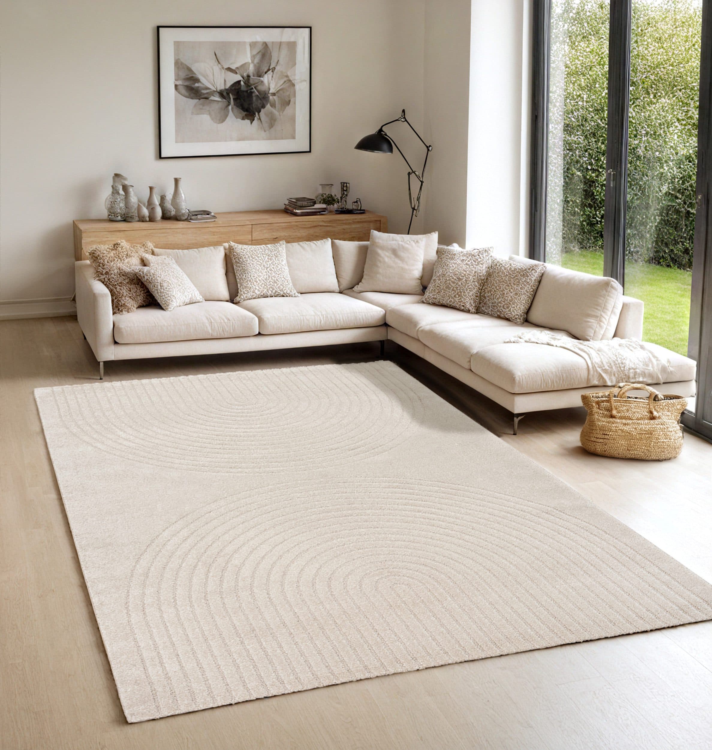 the carpet Teppich Elisa | Beige