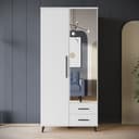 OTTO home Kleiderschrank Lagos | Weiß