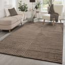the carpet Teppich Everest | Braun