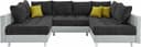 COLLECTION AB Wohnlandschaft Antonia | Grau 2