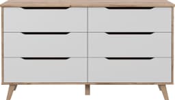 Forte Schubkastenkommode Vankka | Holztöne