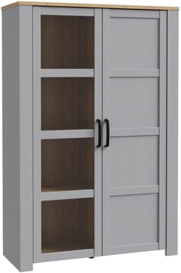 FORTE Highboard Bohol | Grau