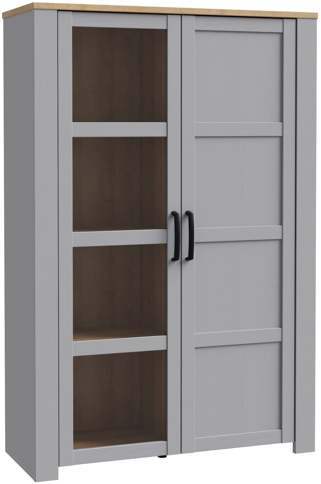 FORTE Highboard Bohol | Grau