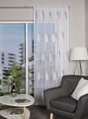 HOME WOHNIDEEN Gardine ALAVARO | Grau 4