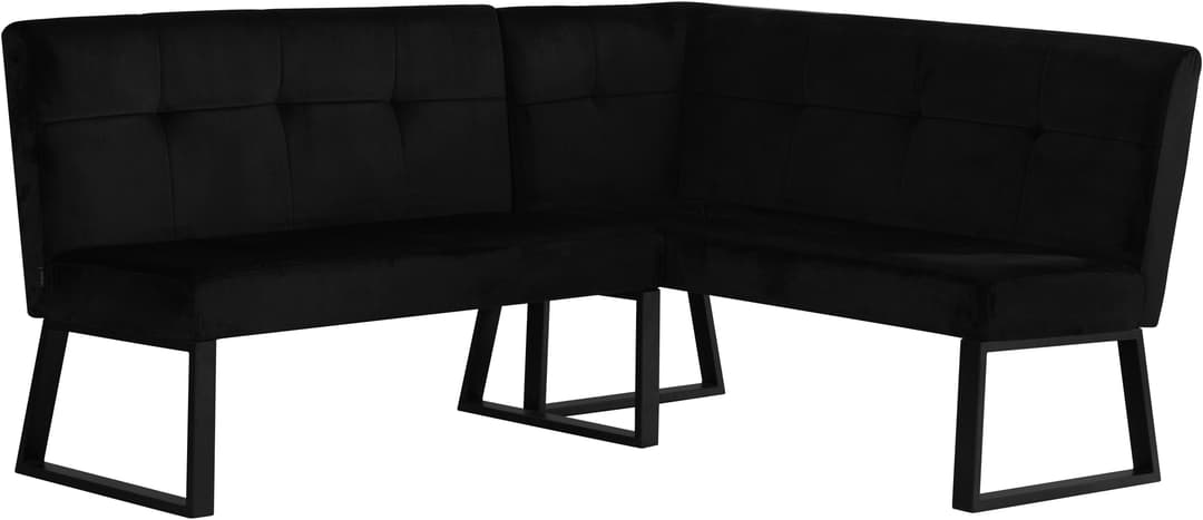 OTTO home Eckbank Geranie | Schwarz