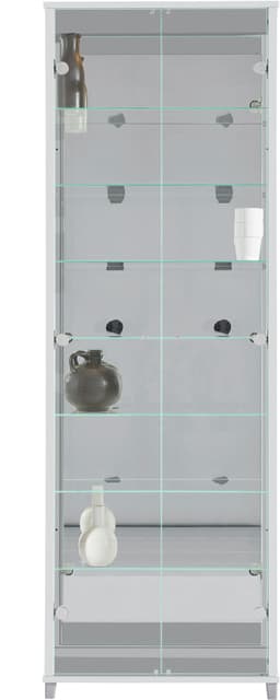 fif möbel Vitrine OPTIMA | Silber