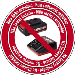 Einhell Akku-Grasschere GC-CG 18/1 Li-Solo | Rot