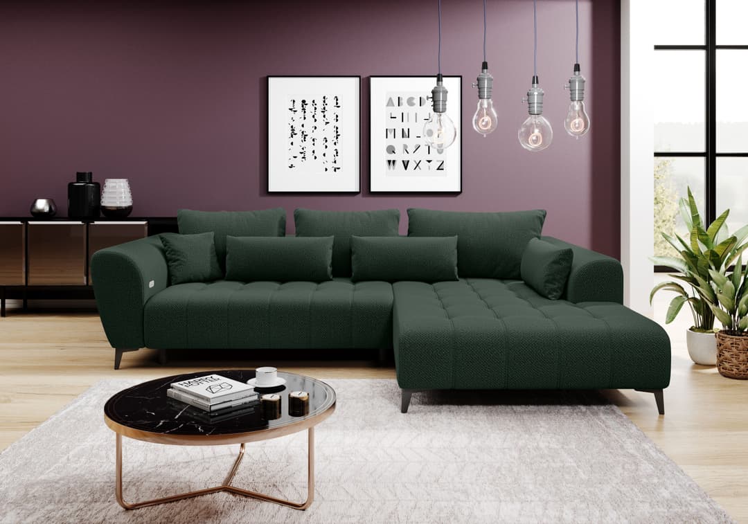 WERK2 Ecksofa Garay | Grün