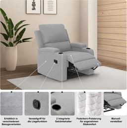 OTTO home Relaxsessel Napori | Braun