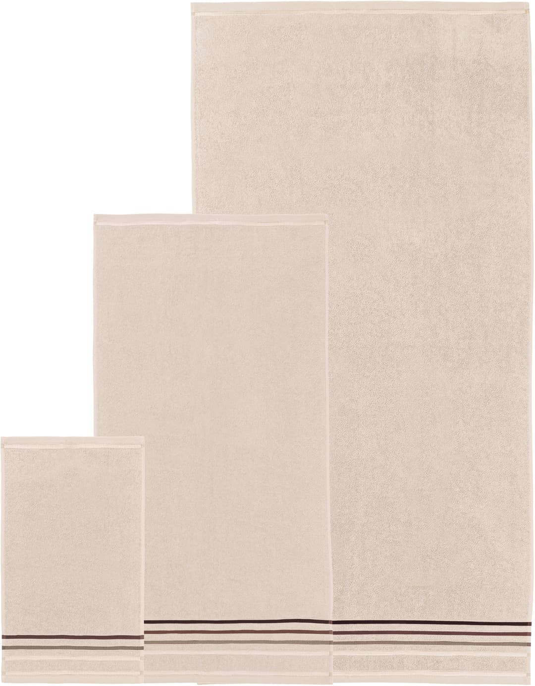 OTTO home Handtuch Set Niki | Beige