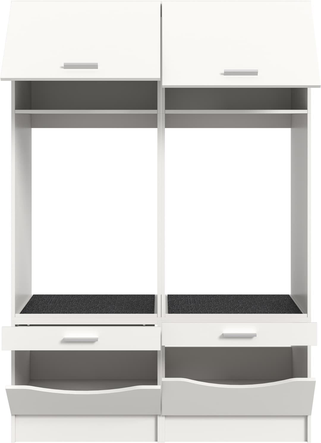 welltime Mehrzweckschrank-Set FALAS | Weiß