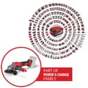 Einhell Akku-Winkelschleifer AXXIO 18/125 | Mehrfarbig 2
