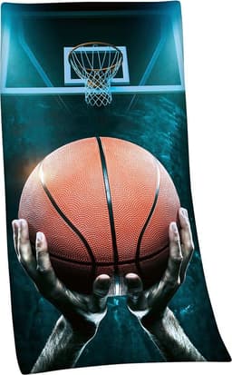 Herding Young Collection Badetuch Basketball | Mehrfarbig