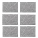 Zeller Present Platzset | Grau
