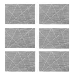Zeller Present Platzset | Grau