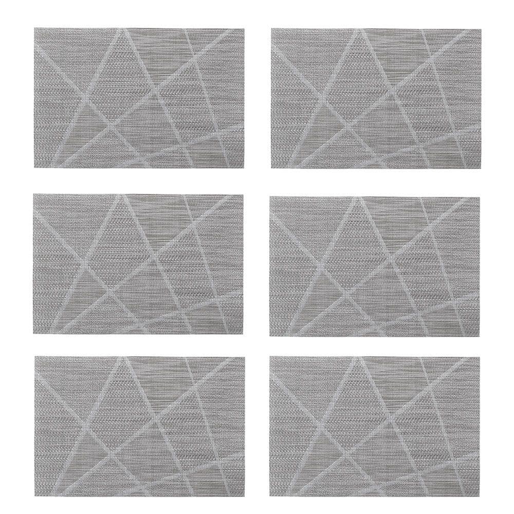 Zeller Present Platzset | Grau