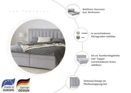 COLLECTION AB Boxbett ATHENA | Grau