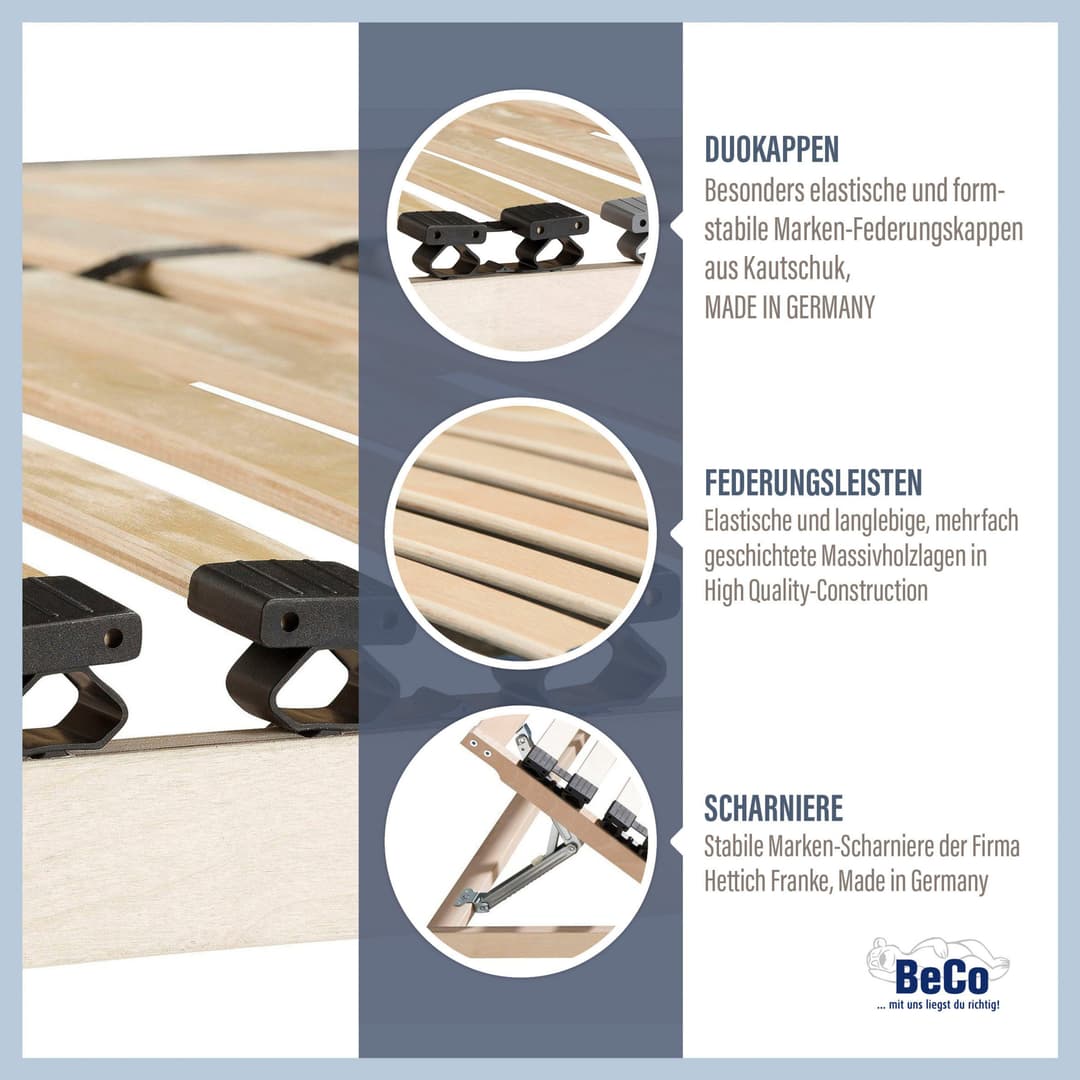 Beco Lattenrost Easy Star K | Holztöne