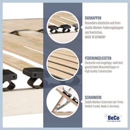 Beco Lattenrost Easy Star K | Holztöne