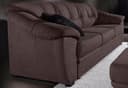 sit&more 3-Sitzer Safira | Braun