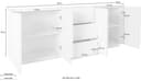 Home affaire Sideboard PING | Grau 4