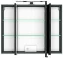 welltime Spiegelschrank Baabe | Grau 2