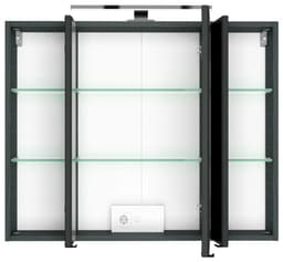 welltime Spiegelschrank Baabe | Grau
