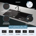 Schock Granitspüle Formhaus | Schwarz 2