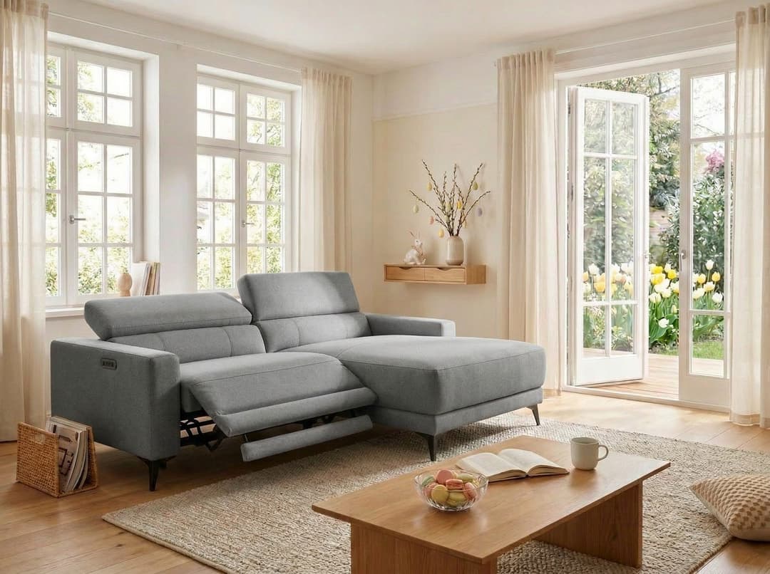 OTTO home Ecksofa LEWII | Grau
