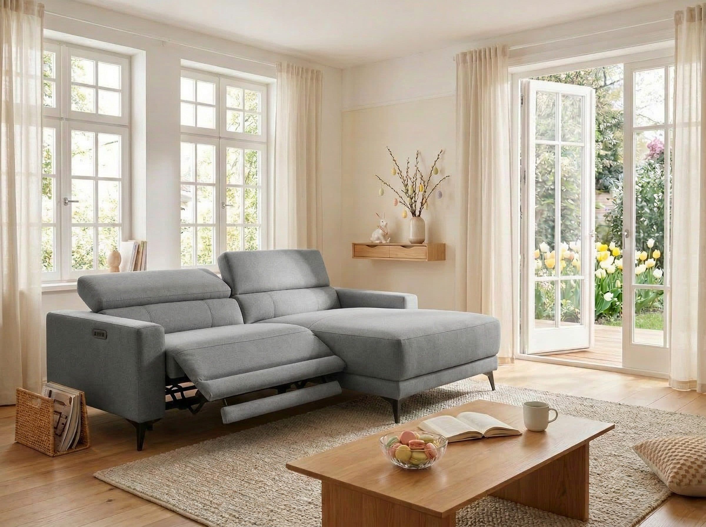 OTTO home Ecksofa LEWII | Grau