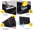 HANSE Home Brushes Mat Fußmatte | Schwarz 5