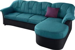 DOMO collection Ecksofa Flores Schlafsofa | Mehrfarbig
