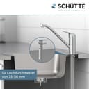 Schütte LUCA Spültischarmatur | Silber 4