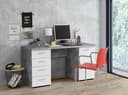 FORTE Schreibtisch Netta | Grau 5