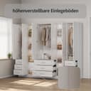 OTTO home Kleiderschrank Trento | Weiß 5