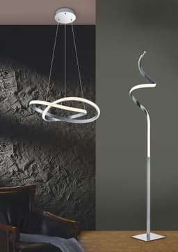 Reality Leuchten LED Stehlampe Mira | Schwarz