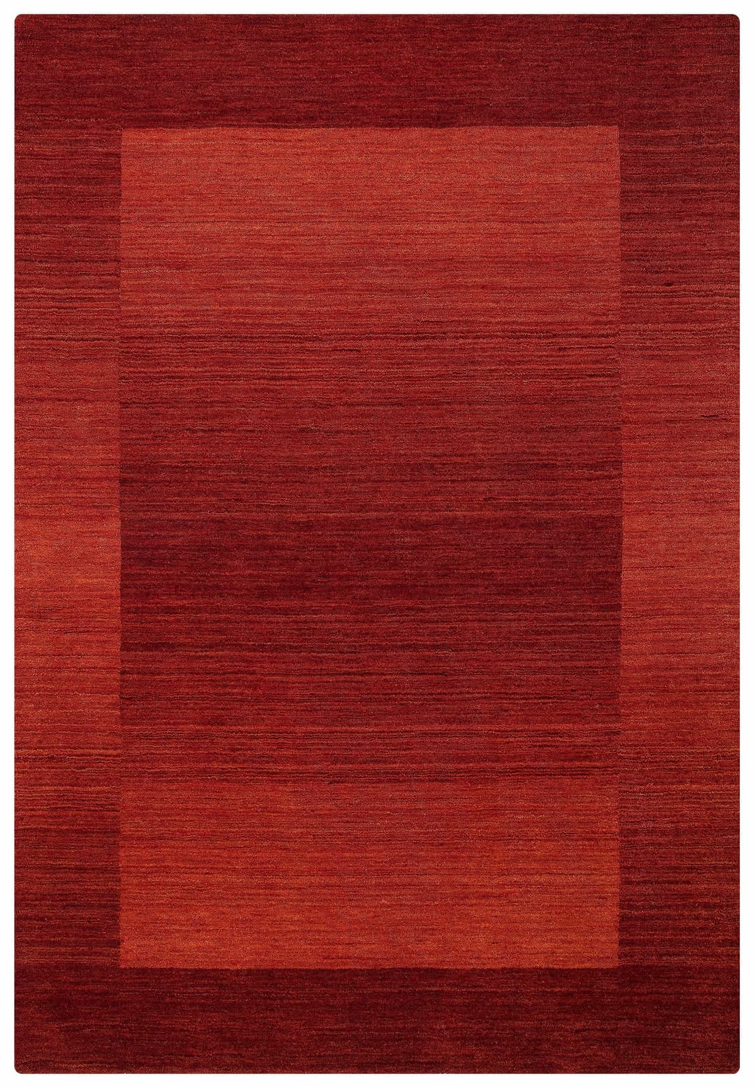 THEKO Gabbeh Super Wollteppich | Rot