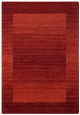 THEKO Gabbeh Super Wollteppich | Rot